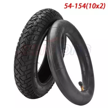 Утолщенные пневматические внутренние и внешние шины 10 Х2 (54-152), колеса для детского велосипеда, электроскутера