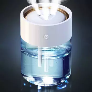 Увлажнитель воздуха ультразвуковой с USB, 2 л, 3 насадки