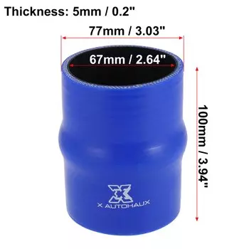 UXCELL 25/28/30/34/38/41/45/51/54/60/67/76/80 мм внутренний диаметр, прямой выпуск, интеркулер для автомобиля