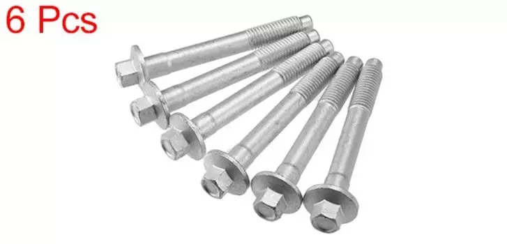 UXCELL 6 шт. монтажные болты для подшипника ступицы колеса 34201535 серебристого цвета для Chrysler Cirrus 1995-2000 для Jeep Liberty 2002