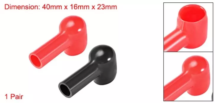 UXCELL Крышки для клемм изоляционные резиновые 1/2/5 шт.