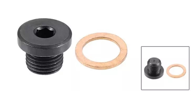 UXCELL M14x1.5 Автомобильная стальная пробка для слива масляного масла, винтовая гайка, болт для Audi A6 2006-2008 для Volkswagen Touareg 2007-2016