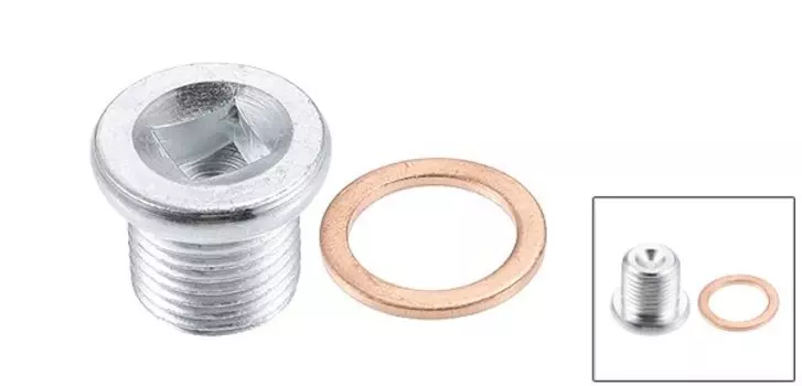 UXCELL M16x1.5 стальная пробка для слива масла двигателя с прокладкой для Nissan Платина Qashqai MK2 Terrano MK3 автомобильные аксессуары