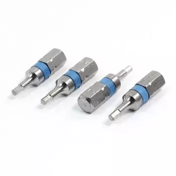 UXCELL Магнитная отвертка 4 шт., 2 мм, шестигранный наконечник