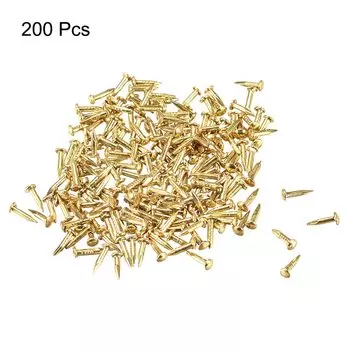 Uxcell Мини гвозди стальные 200 шт