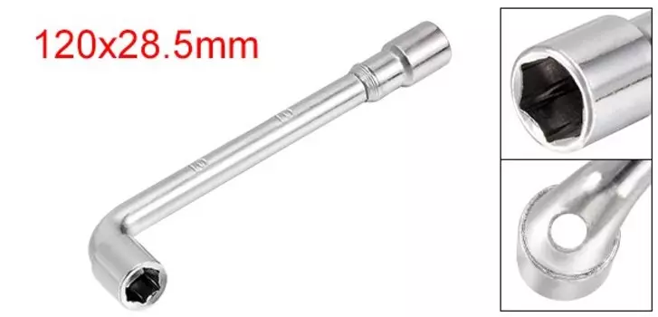 UXCELL Торцевой ключ угловой 10 мм