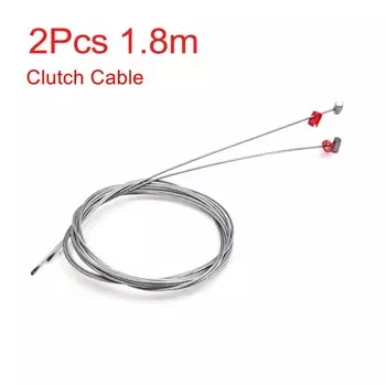 Uxcell Универсальный 1/2/5 шт. длиной 1,8 м металлический кабель сцепления провода тормоза акселератора провод для мотоцикла скутера