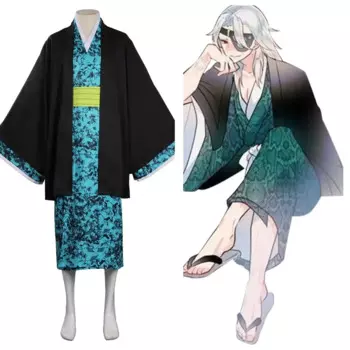 Узуи Тенген Косплей Костюм Кимоно Одежда Хэллоуин Карнавальный Костюм