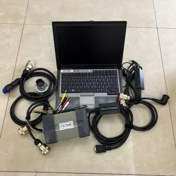 V12.2014 Мультиплексор MB STAR C3 с ноутбуком D630, установка C3 Connect, диагностический инструмент, готовый к использованию для заводской розетки автомобиля MB