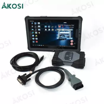 V2024 MB Star OEM C6 DOIP мультиплексор VCI SD Подключение XENTRY VCI диагностический инструмент с Getac F110 планшет