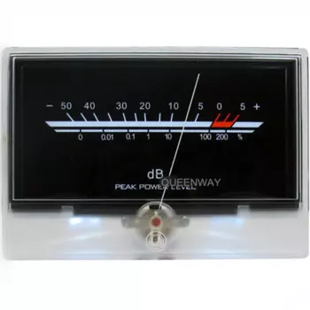 V-031 Высокоточный усилитель мощности звука Vu Meter Db индикатор уровня с подсветкой