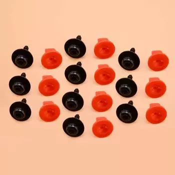 В 702413 S307 Вт 702438 S300 1019377 6881291 10 комплектов винтов брызговика двигателя и стопорной гайки, подходящих для Ford C-Max F-150 Focus Escape