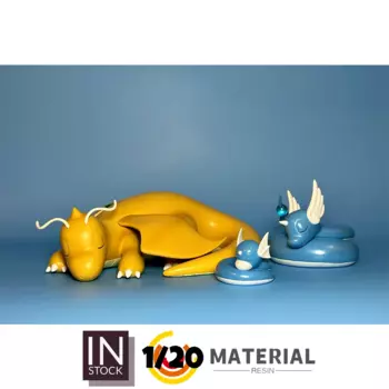 [В наличии] 1/20 фигурка из смолы [HH] - Sleep Dratini & Dragonair & Dragon ite