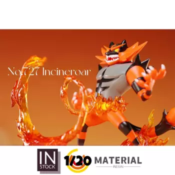 [В наличии] 1/20 фигурка из смолы [PIKA] - Litten & Torracat & infineroar