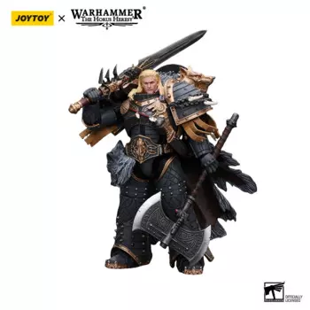 [В наличии] экшн-фигурка JOYTOY 1/18 Warhammer The Horus Heresy Space Wolf Leman Russ Primarch of the VIth Legion Model