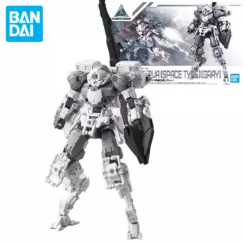 В наличии Bandai 30 мм BEXM-15 PORTANOVA SPACE TYPE grey 1/144, Сборная модель, анимационная экшн-фигурка, игрушка, коллекция подарочных моделей