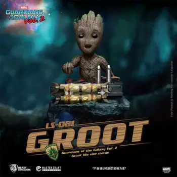 В наличии Beast Kingdom Marvel Cinematic Universe Стражи Галактики Грут Манга Фигурка Коллекционная фигурка Модная игрушка