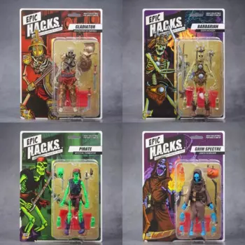 В наличии BFS 1/12 экшн-фигурка EPIC H.A.C.K.S. Пиратский варвар Гладиатор Скелет аниме Коллекционная модель игрушки подарок