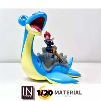 [В наличии] фигурка из смолы 1/20 [MG] -Lorelei & Lapras