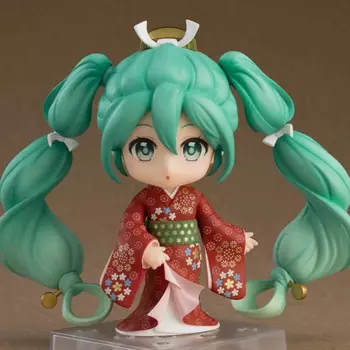 В наличии Hatsune Miku вид обратно на красоту модель ручной работы шарнирная мобильность Miku Коллекционная модель для детского подарка