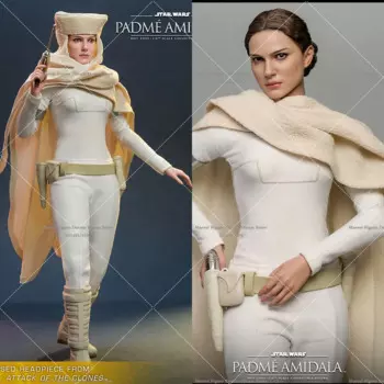 В наличии HOTTOYS HT MMS678 масштаб 1/6, коллекционная фигурка Star Wars Padm Amidala, 12 дюймов, полный набор, женский солдат, экшн-фигурка, модель игрушки