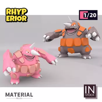 [В наличии] мировая фигурка масштаба 1/20 [UU Studio] -Rhyperior