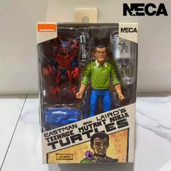 В наличии Neca 54350 Черепаха ниндзя Kirby 7-дюймовая экшн-фигурка коллекционная игрушка
