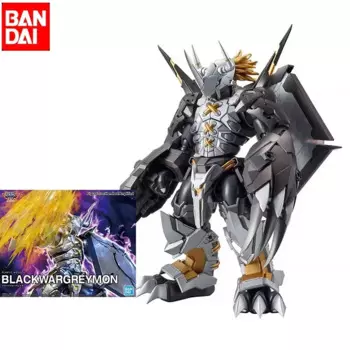 В наличии оригинальная фигурка Bandai Digimon Adventure 02, Черная война Greymon, аниме, сборная модель, коллекция ПВХ, игрушка