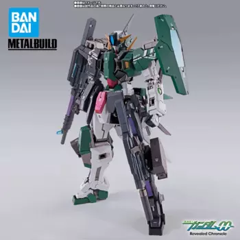 В наличии оригинальная фигурка BANDAI METAL BUILD SAGA GUNDAM DYNAMES, экшн-аниме, мобильный костюм Gundam 00, оригинальная модель, игрушка в штучной упаковке