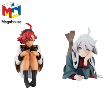 В наличии оригинальная фигурка Mega House Gem The Witch From Mercury Miorine Rembran, аниме, натуральная коллекционная модель куклы в штучной упаковке, игрушка