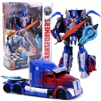 В наличии Оригинальная кукла TAKARATOMY tlktransformer 5 финальная Коллекционная модель Knight V Optimus PrimeMobile для подарка на день рождения