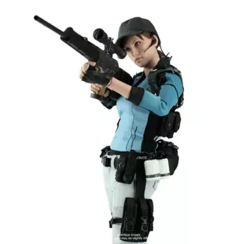 В наличии Оригинальные игрушки HOTTOYS HT JILL, реставрация зла, игра на День святого Валентина, модель персонажа, Подвижная кукла, коллекция искусства