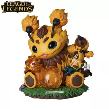 В наличии Подлинная Оригинальная фигурка League of Legends The Boy and His Yeti Little Bee Nunu & Willump