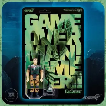 В наличии Super7 3,75-дюймовая фигурка Alien Warrior Series Hudson ReAction, подарочная коллекция игрушек из ПВХ