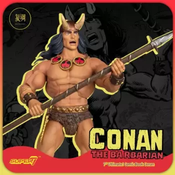 В наличии Super7 Конан варвар реакционная фигурка 7 дюймов комикс Ultimate Edition Ретро Коллекционная кукла игрушка для мальчиков