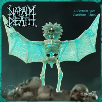 В наличии Super7 Napalm and Death 3,75 Inch Коллекционная игрушечная фигурка, Подарочная кукла, подарок на Хэллоуин