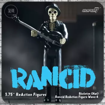 В наличии Super7 Rancid реакционная фигурка Skeletim Hat Wave 4 коллекционная игрушка на Хэллоуин