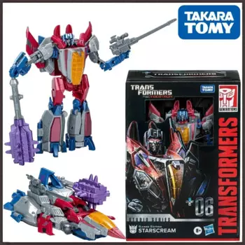 В наличии Takara Tomy Transformers SS Series SS-GE 06 Starscream Collect Фигурка Аниме Фигурки Дедпул Цельные подарки