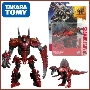 В наличии Takara Tomy Трансформеры фильм 4 AOE AD Series AD-05 Contempt экшн-фигурки роботов Коллекционные фигурки подарки модели игрушки