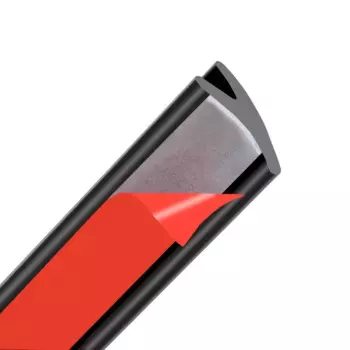 V-образное автомобильное резиновое уплотнение, 2 м