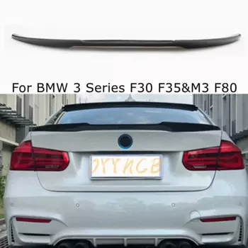 V-образный спойлер для BMW F30 F35 3 Серии F80 M3 2013-2020, набор для стайлинга автомобиля из углеродного волокна