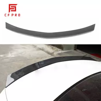 V-образный задний спойлер из углеродного волокна, задний спойлер для багажника, крыло для Mercedes Benz E Class W213