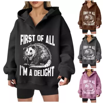 В первую очередь, Женская толстовка с капюшоном I'm A Graphic, толстовка с капюшоном на молнии, Женская толстовка с капюшоном, толстовка на молнии