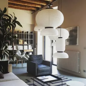 Подвесной светильник Moonriver из рисовой бумаги