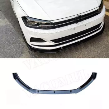 VACOMUL 3 шт./компл. передний бампер, спойлер для Volkswagen VW Polo Plus 2019, ABS, защита для подбородка, лопата, автомобильный Стайлинг