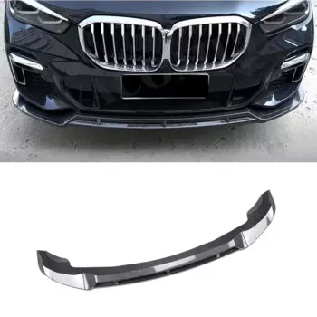 VACOMUL для BMW X5 G05 M Sport 2019 + ABS углеродный вид передний бампер для губ спойлер трехступенчатый блеск черный Тюнинг автомобиля модификация