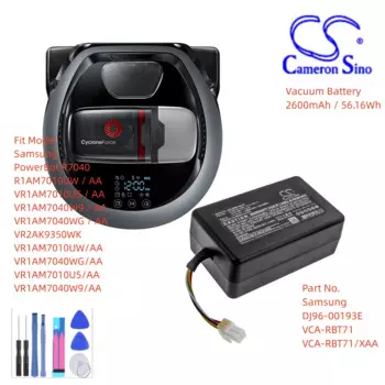 Вакуумная аккумуляторная батарея для телефона/XAA Samsung VCA-RBT71 PowerBot R7040 R1AM7010UW VR1AM7010U5 VR1AM7040W9 VR1AM7040WG VR2AK9350WK