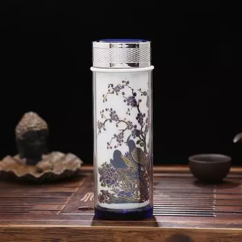 Вакуумная керамическая кружка To Catch Fish 450 мл