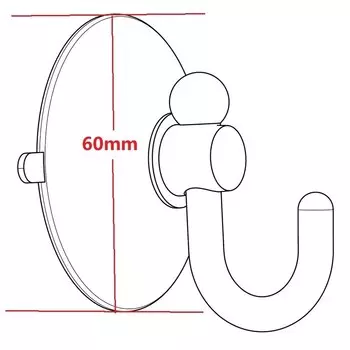 Вакуумные крючки из ПВХ