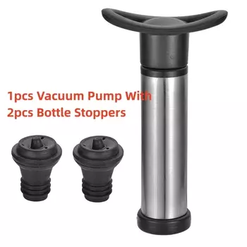 Вакуумные пробки для вина ouliluye черного цвета